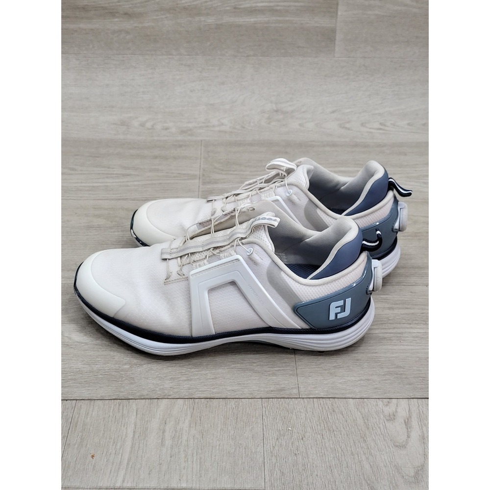 FootJoy HyperFlex BOA Spiked Golf Shoes, Size 8.5 Wide.